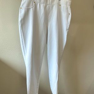MICHAEL Michael Kors White Leggings Size 2X